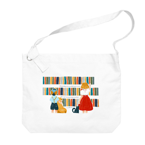 Book store  Big Shoulder Bag