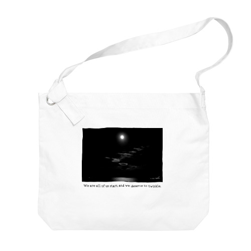 【Full Moon】photograph series Big Shoulder Bag