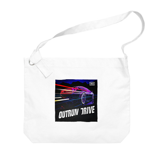 OUTRUN DRIVE Big Shoulder Bag