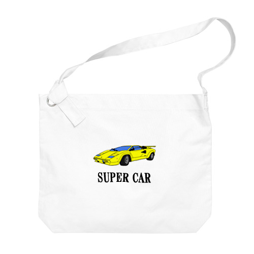 スーパーカー１１ Big Shoulder Bag