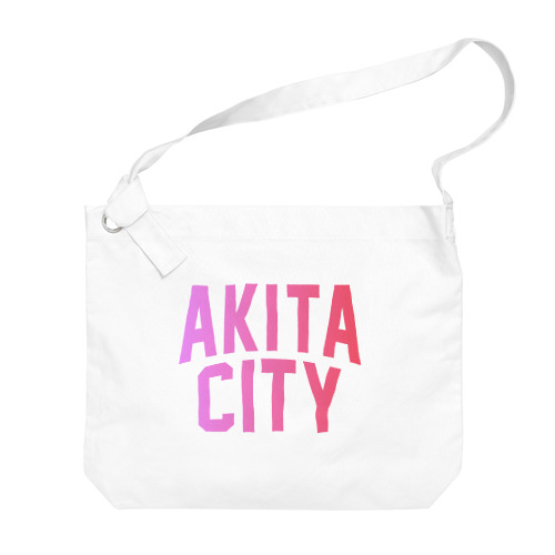 秋田市 AKITA CITY Big Shoulder Bag