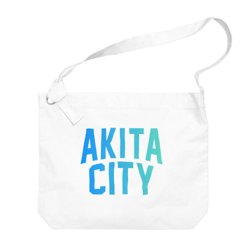 秋田市 AKITA CITY Big Shoulder Bag