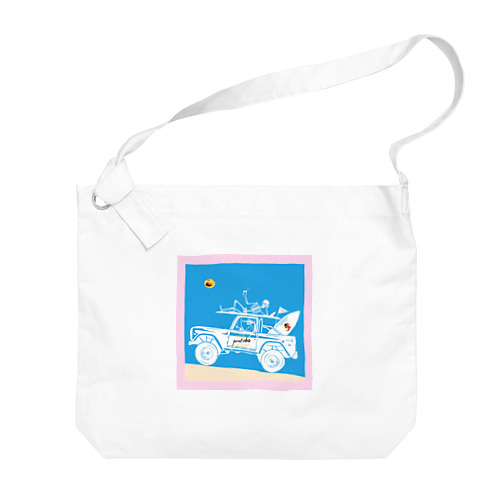BEACH４ Big Shoulder Bag