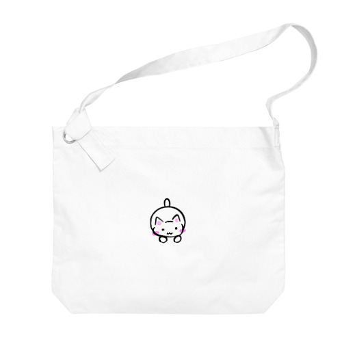 ルアナしろねこ Big Shoulder Bag