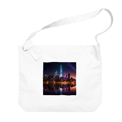 海辺の都市 Big Shoulder Bag
