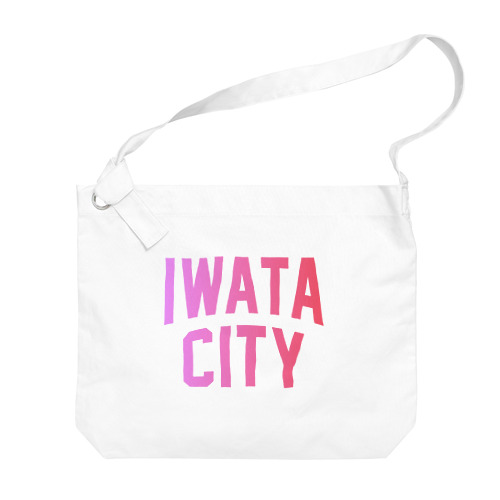 磐田市 IWATA CITY Big Shoulder Bag