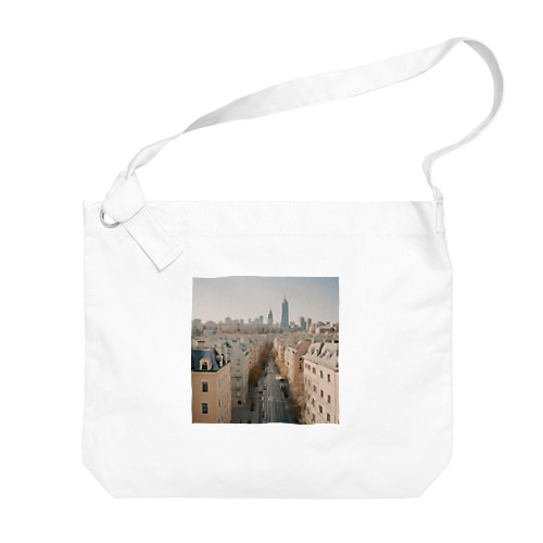 綺麗なビル街のアイテムグッズ Big Shoulder Bag