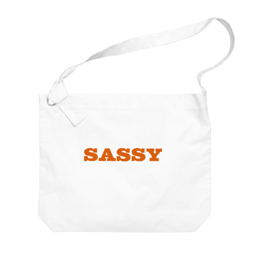 Sassy goods ビッグショルダーバッグ