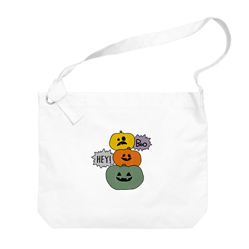 かぼちゃズ Big Shoulder Bag
