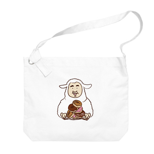 羊男とドーナツ Big Shoulder Bag
