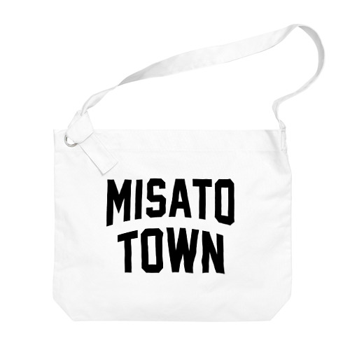 美里町 MISATO TOWN ビッグショルダーバッグ