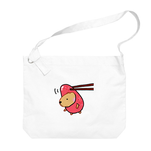 きゃぴばらめんたいこ Big Shoulder Bag