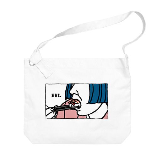 君知＊NIKOGUI-design(EBI) Big Shoulder Bag