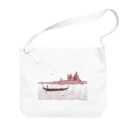 ヴェネチアのゴンドラ Big Shoulder Bag