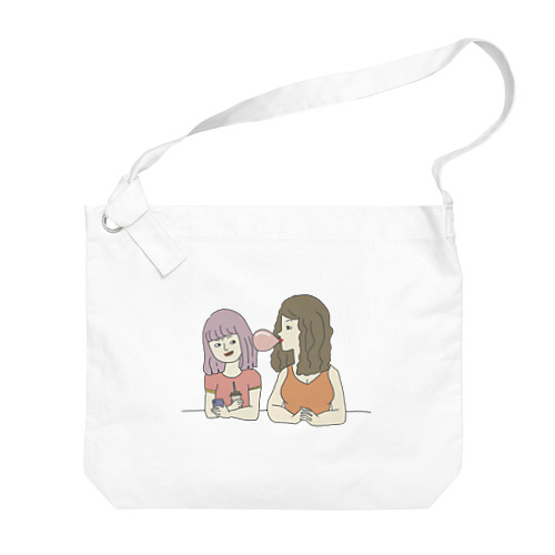 チョベリバがーるず Big Shoulder Bag