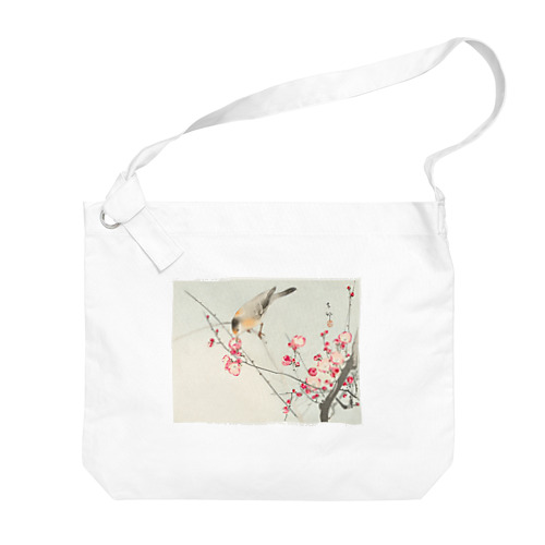 小原古邨　梅に鶯　Ohara Koson / Songbird on blossom branch Big Shoulder Bag