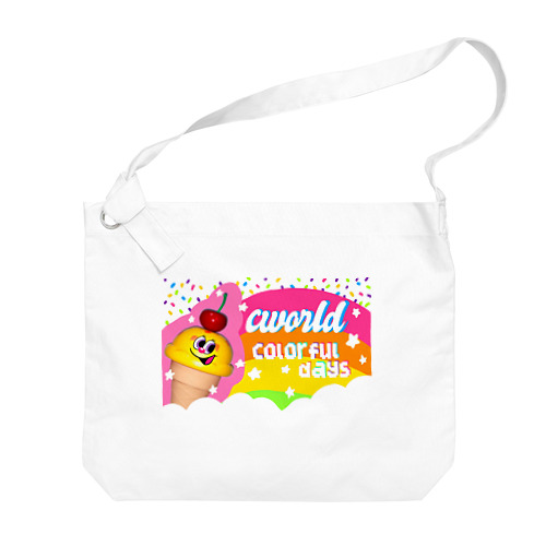 アイスちゃんcolorful days Big Shoulder Bag