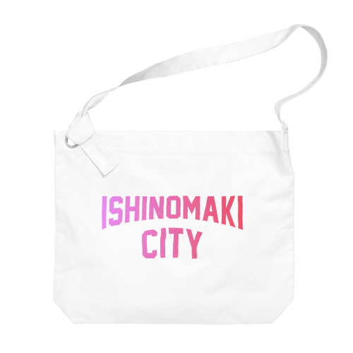 石巻市 ISHINOMAKI CITY Big Shoulder Bag