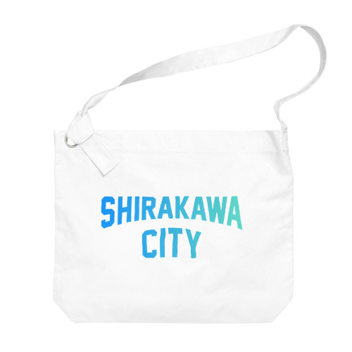 白河市 SHIRAKAWA CITY Big Shoulder Bag