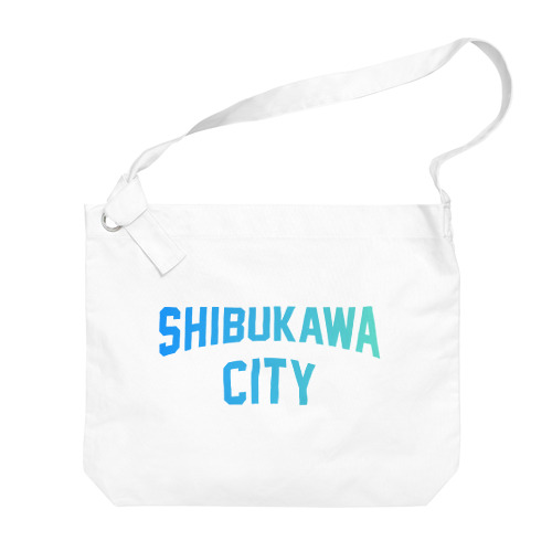 渋川市 SHIBUKAWA CITY Big Shoulder Bag