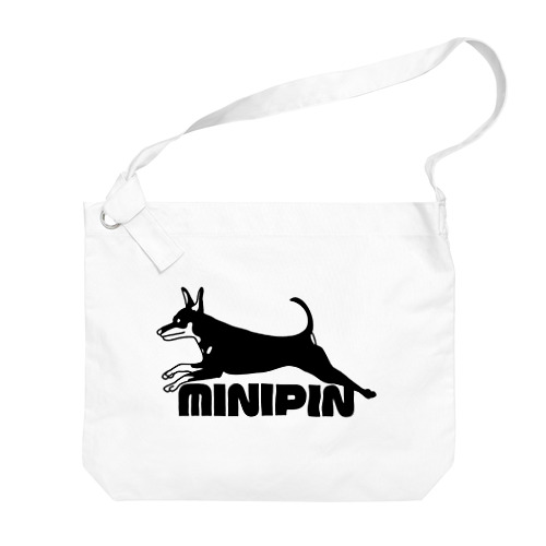 minipin jump Big Shoulder Bag