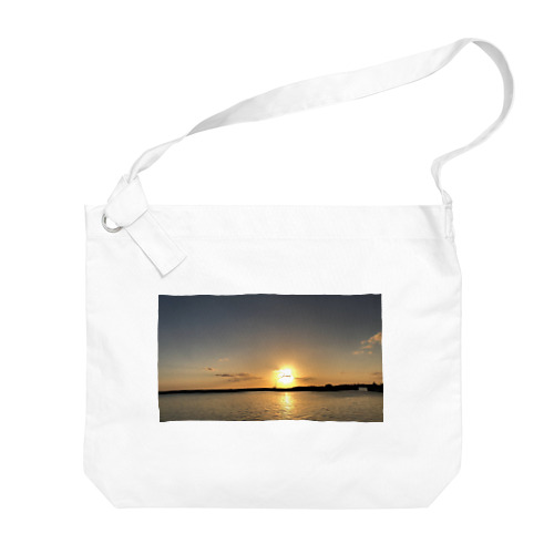 沖縄の夕陽 Big Shoulder Bag