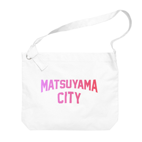 松山市 MATSUYAMA CITY Big Shoulder Bag
