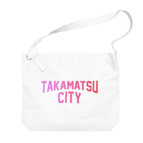 高松市 TAKAMATSU CITY Big Shoulder Bag