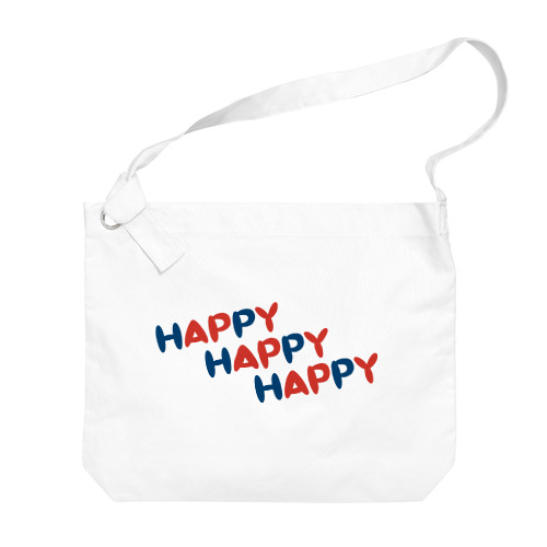 HAPPY HAPPY HAPPY！ Big Shoulder Bag