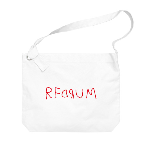 REDRUM レッドラム ロゴ Big Shoulder Bag