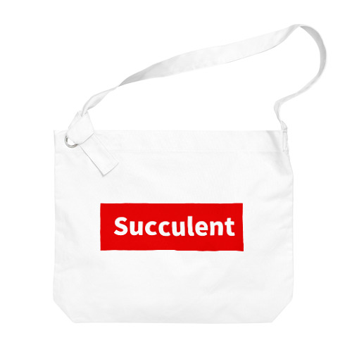 succulentロゴ Big Shoulder Bag