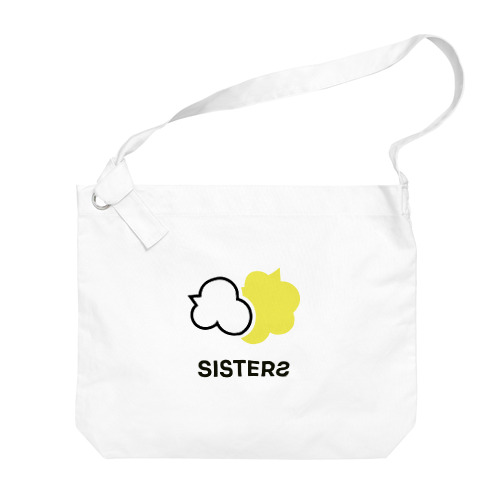 ホームページクリエイターターキー（SISTERS）ホワイト Big Shoulder Bag