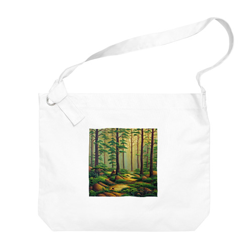 森の中で創作活動 Big Shoulder Bag