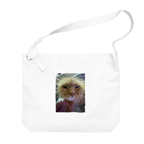 可愛い猫 Big Shoulder Bag