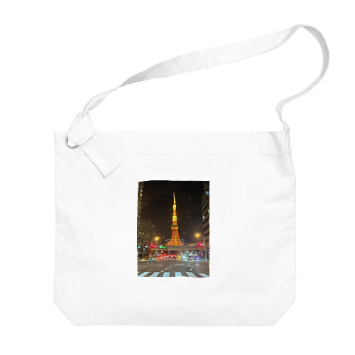 東京タワー Big Shoulder Bag