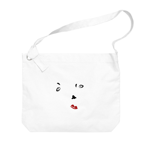 福笑い Big Shoulder Bag