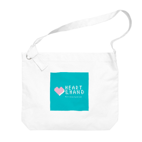Heart & Hand のややグリーンオリジナルアイテム Big Shoulder Bag