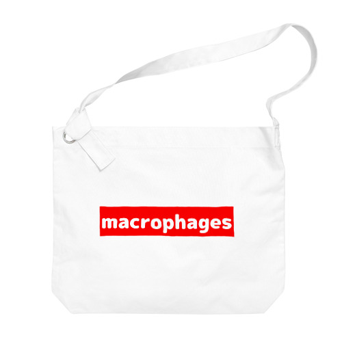 macrophages Big Shoulder Bag