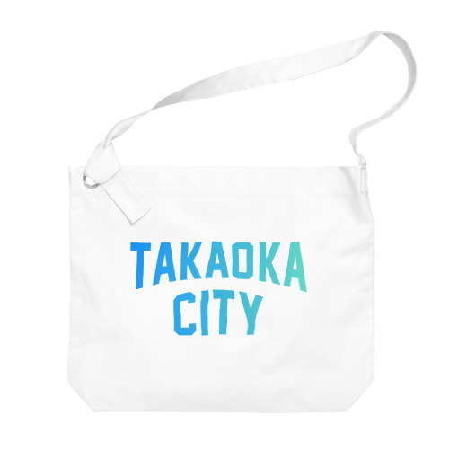 高岡市 TAKAOKA CITY Big Shoulder Bag