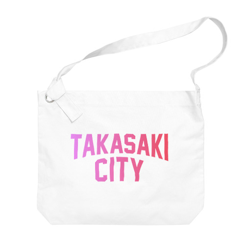 高崎市 TAKASAKI CITY Big Shoulder Bag
