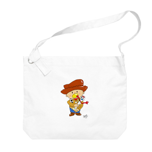 あの人気キャラのコスプレベビちゃん Big Shoulder Bag