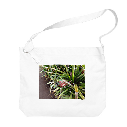 ハワイ景色・パイナップル Big Shoulder Bag