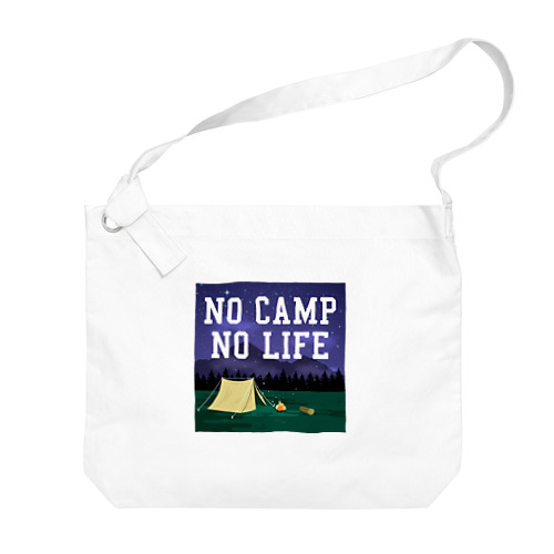 NO CAMP NO LIFE-ノーキャンプ ノーライフ- Big Shoulder Bag