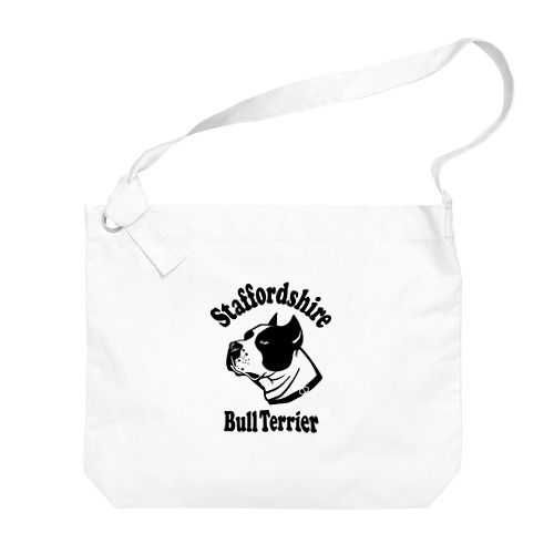 Staffordshire Bull Terrier / スタッフォードシャー・ブルテリア Big Shoulder Bag