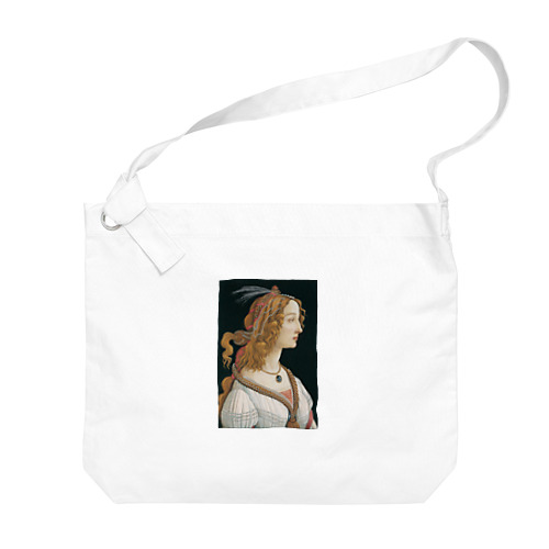 若い女性の肖像 / Portrait of a Young Woman Big Shoulder Bag