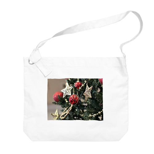 クリスマスツリーの飾り Big Shoulder Bag