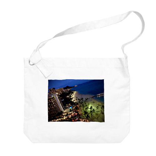 ハワイの夜景 Big Shoulder Bag