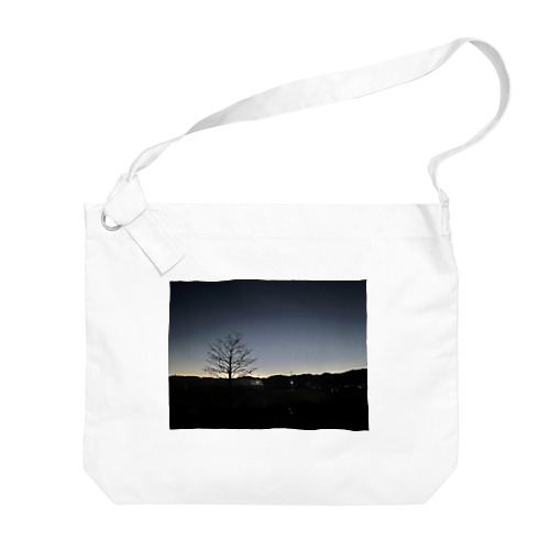 Early winter sunrise Big Shoulder Bag