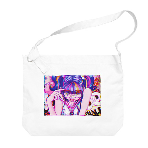 【昭和ヤンキー少女】 Big Shoulder Bag