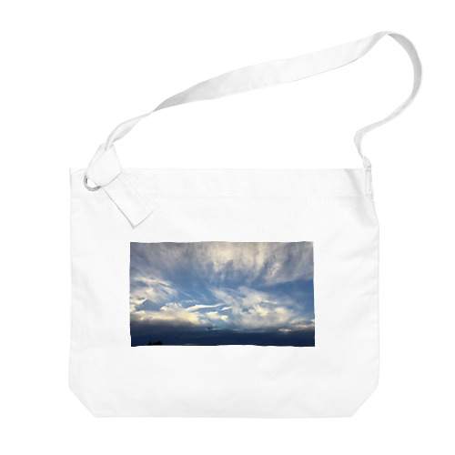 雨上がりの空 Big Shoulder Bag